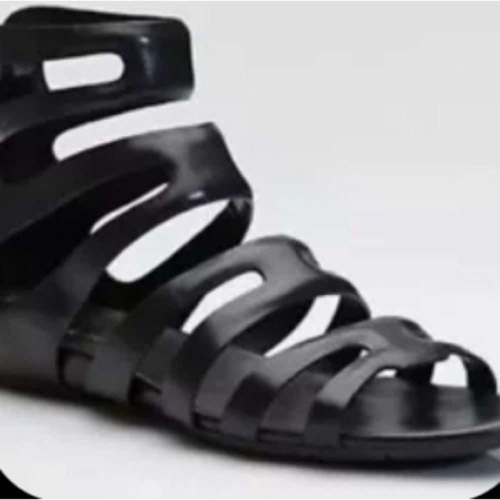 Cole Haan Black Strappy Sandals
